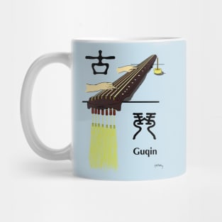 Guqin (Ancient Chinese musical instrument) series 3 Mug